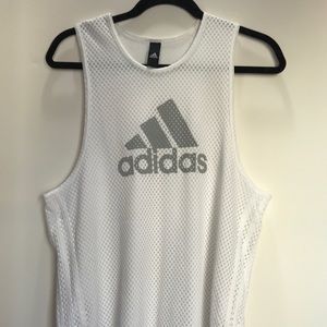 Adidas mesh jersey tank